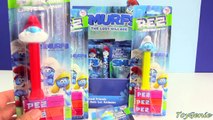 Smurfs The Lost Village Pez Candy Dispensers and Blind Bags