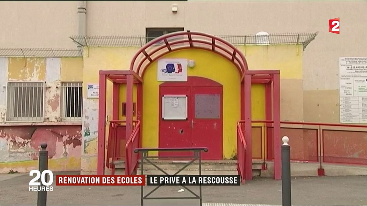Rénovation des écoles : le privé à la rescousse de la ville de Marseille