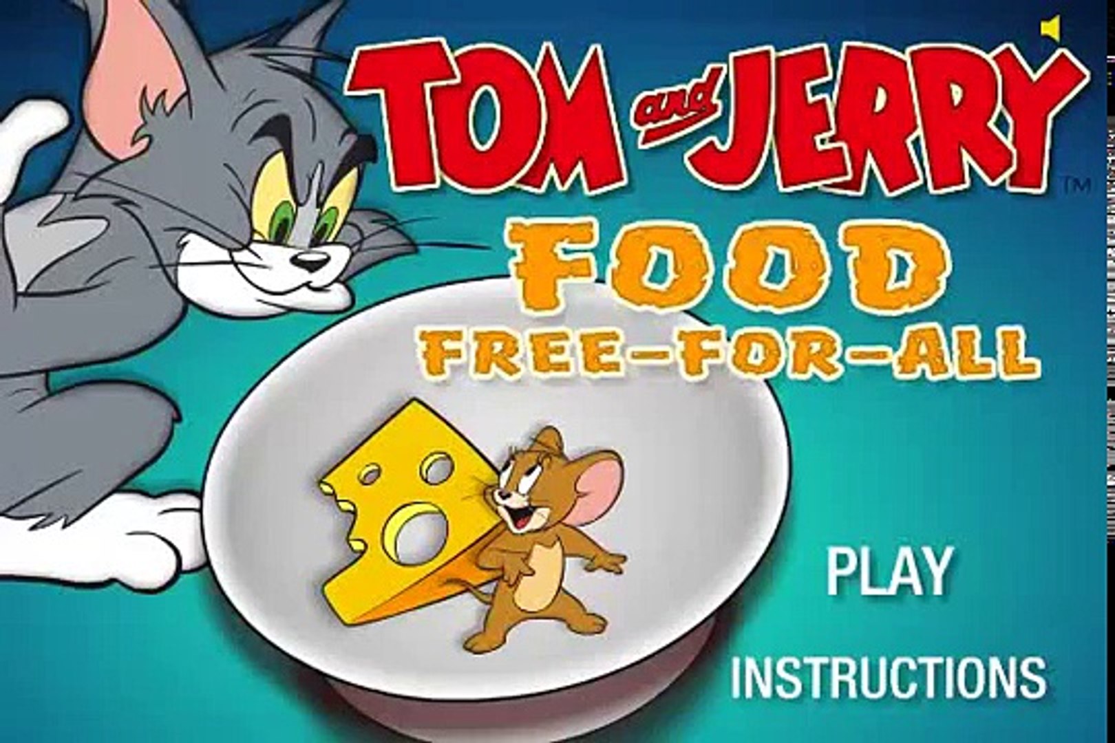 ⁣Friv Games LoverTom And Jerry Food Free For All