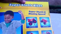 SURPRISE UNBOXING! BLAZE and the MONSTER MACHINES Super Stunts Blaze