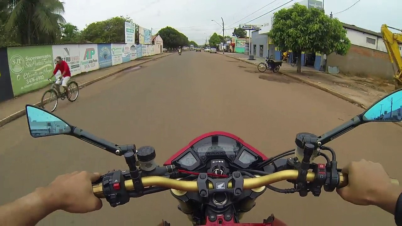 CB1000R Vermelha - Indo socorrer meu pai Parte: 1