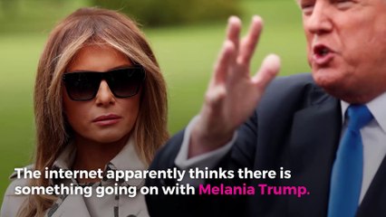 Conspiracy theorists claim Melania Trump uses a body double