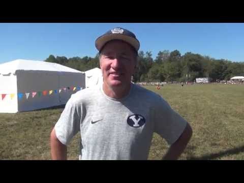 BYU coach Ed Eyestone found out his athlete, Jared Ward, got 6th at the Olympics on Twitter