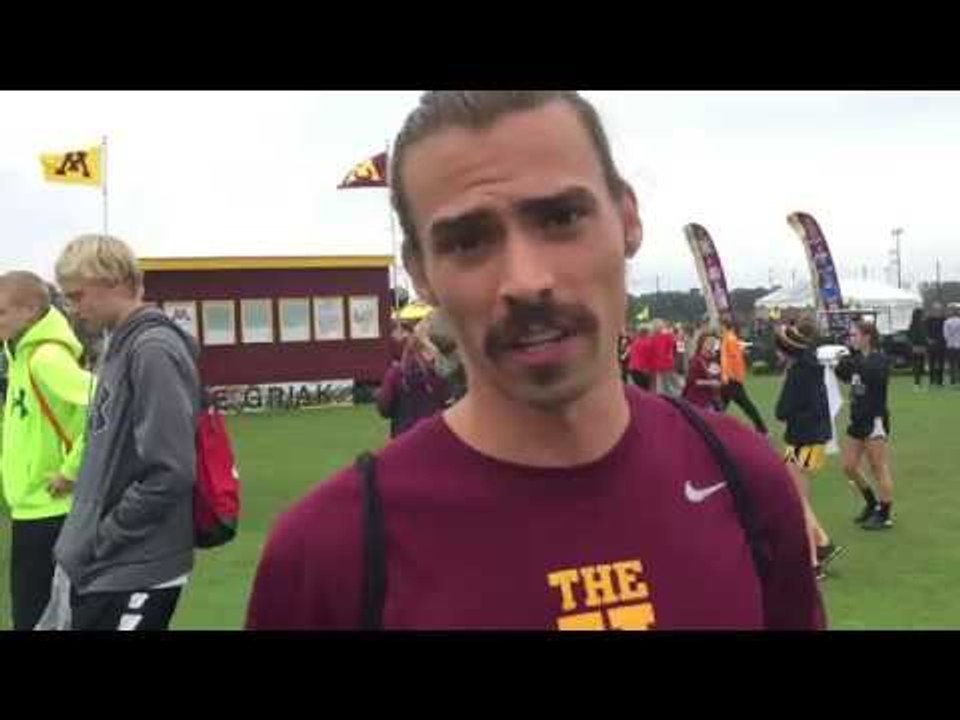 Matt Welch after runner up performance at Roy Griak