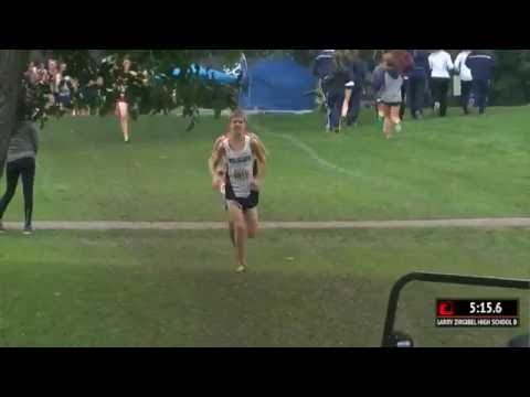 Seth Hirsch wins the 2016 Roy Griak Invitational high school division