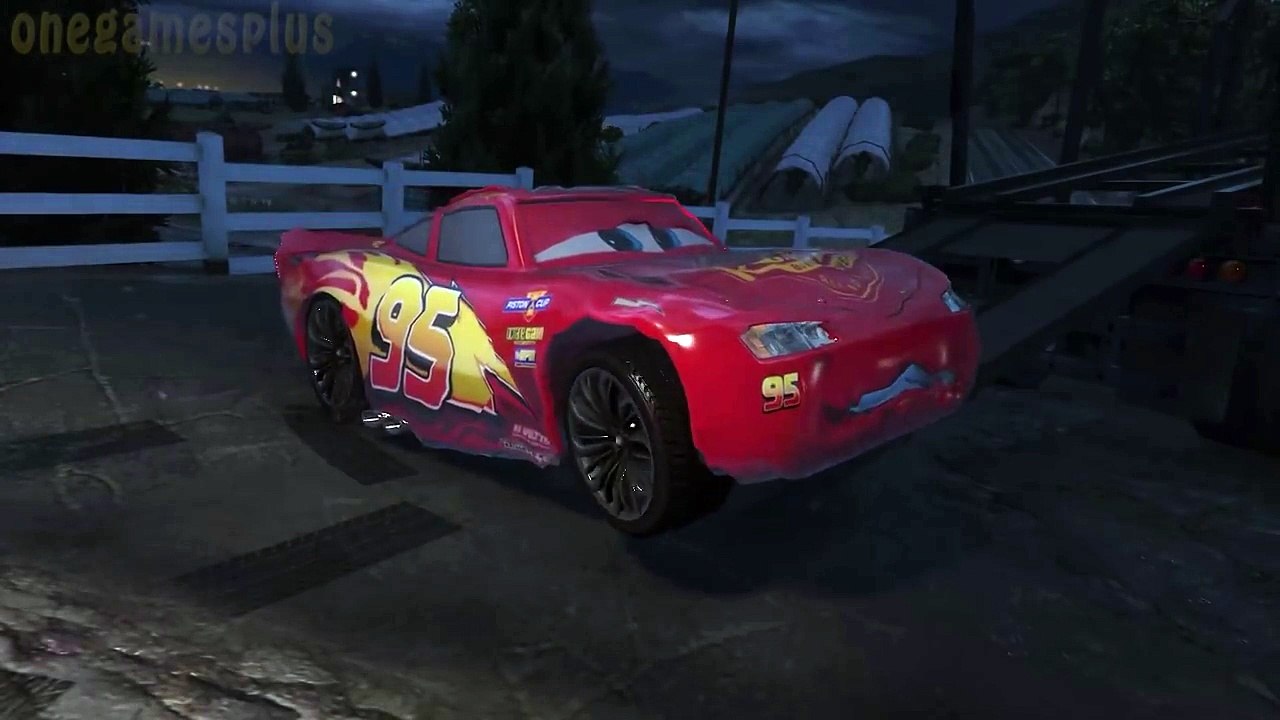 Spiderman repairs crash Lightning McQueen & Jackson Storm Disney Сars 3 Truck Mack Transportation