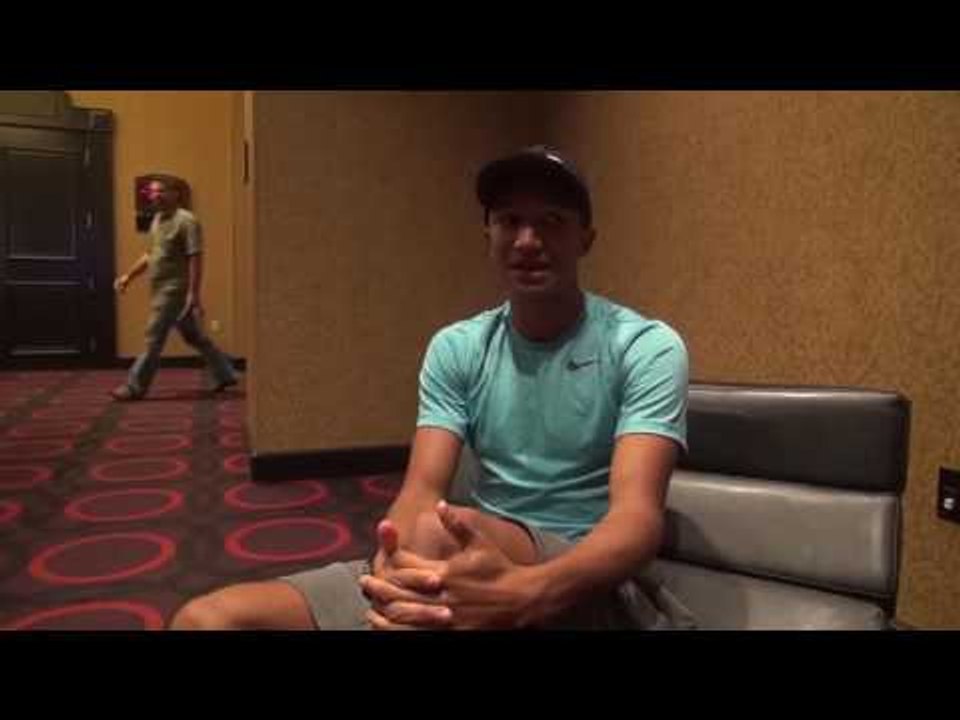 Donavan Brazier on his 1500 potential and if Clayton Murphy would've beat him in the NCAA 800 final