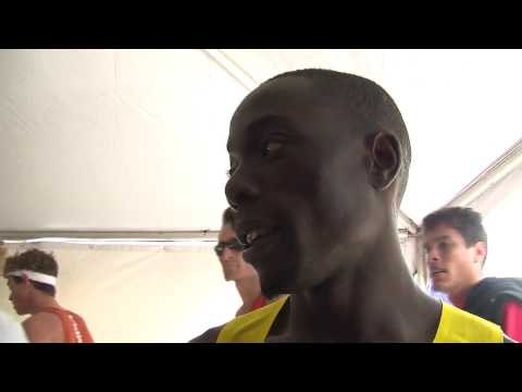 Edward Cheserek upset after taking third at NCAA XC Champs