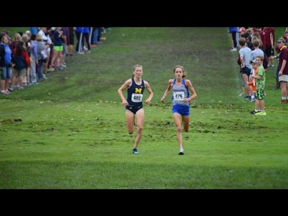 Brenna Peloquin v. Erin Finn At 2016 Roy Griak #NCAAXC