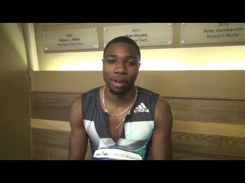Noah Lyles happy with 60m PB at Millrose, doesn't feel like a teenager anymore