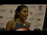 DMR world record breaker Brenda Martinez has not done much track work yet