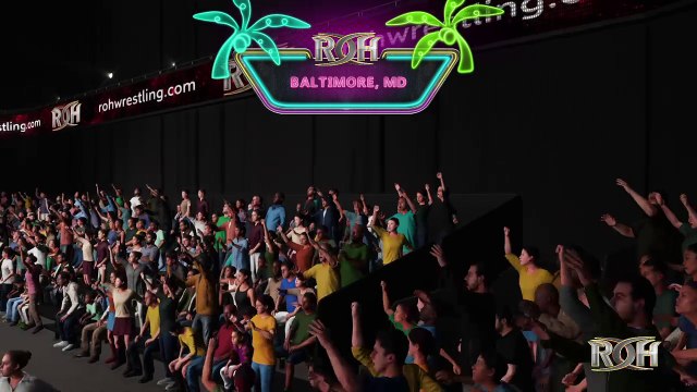 WWE 2K18 ROH TV Jay lethal defeats Silas Young Last Man Standing