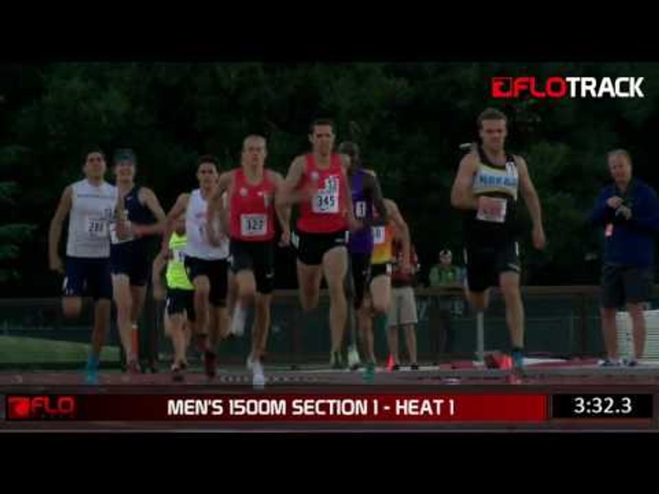 Ryan Hill Wins All-Star Payton Jordan 1500m (2015)