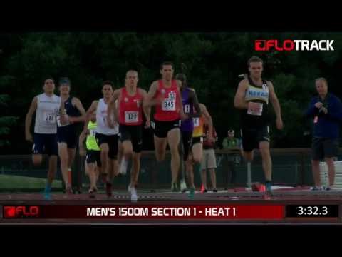 Ryan Hill Wins All-Star Payton Jordan 1500m (2015)