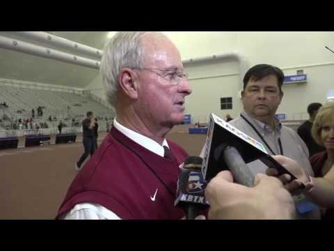 After Texas A&M's first men's indoor title, Pat Henry says they're even better outdoors