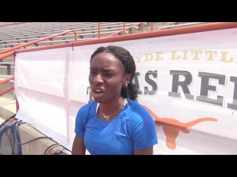 Courtney Okolo admits she's a perfectionist and says she wants to run 49s consistently