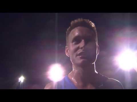 Drew Hunter after Payton Jordan 5K performance