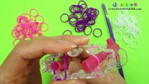 Loom Bands Monster Hair Loom 怪獸尾巴 魔髮編織器- 彩虹編織器中文教學Rainbow Loom Bands Chinese Tutorial