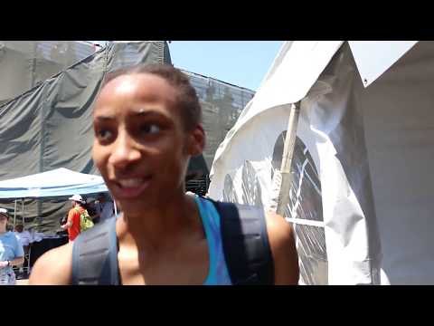 17-year-old Sammy Watson wanted to break 2, but happy not to get last