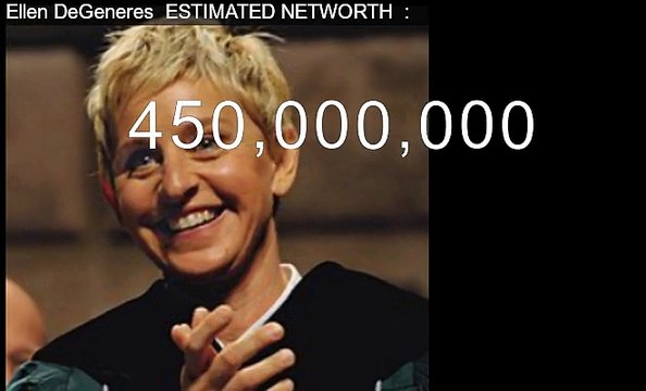 Ellen DeGeneres vs Shakira Who is younger and richer?