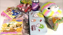 JAPANESE Dollar Store! CUTE Stationery! AL Pacca Plushie! Squishy Soda SLIME! Stamps! MANGO Pocky!