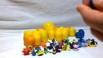 54 Surprise Egg Toy Unboxing 72 POKEMON Charers-Pokémon edition,ポケモン,포켓몬