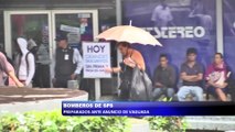 Bomberos de San Pedro Sula preparados ante anuncio de vaguada