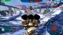 Walking War Robots Fury Gameplay: Triple Zeus (part 2)