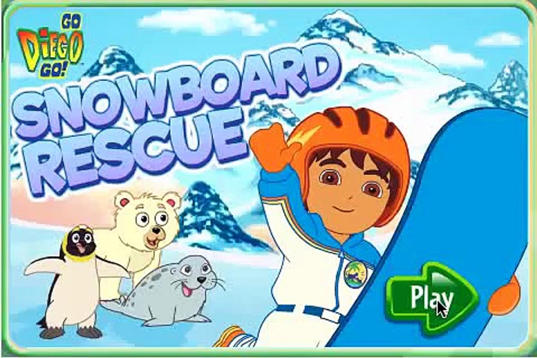 Go Diego Go! - Snowboard Rescue