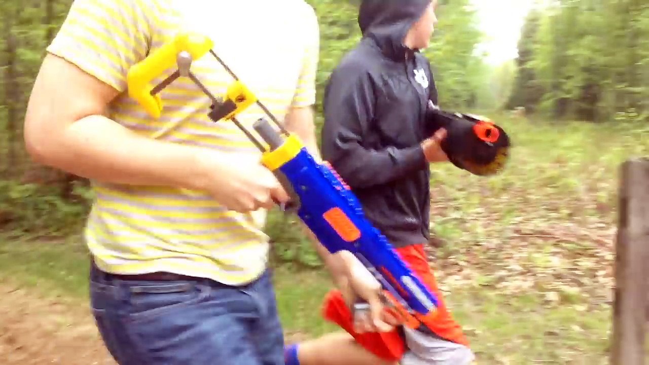 Real Nerf Gun War 3