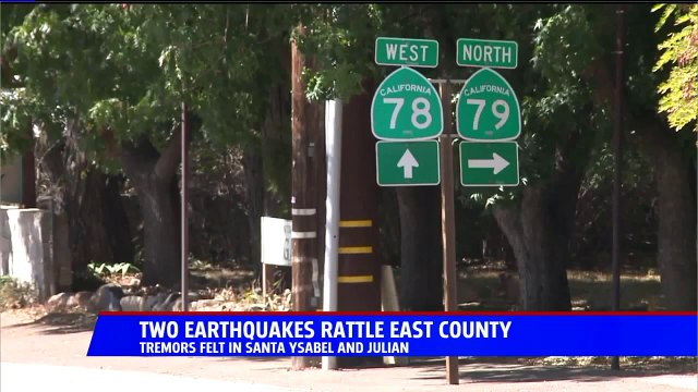 2 Small Earthquakes Shake Southern California Mountains