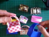 折り紙のハンドバッグ 立体 1枚 簡単な折り方（niceno1）Origami Handbag 3D