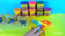 Minions Toys & Play Doh - Surprise toys- Surprise eggs ( kids wow@@! )