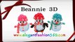 Rainbow Loom Hat/Beanie 3D for Snowman/Penguin/Santa Claus/Barbie Charm - How to Loom Bands Tutorial