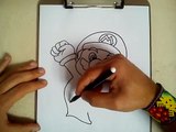 COMO DIBUJAR A MARIO BROS / how to draw mario bros