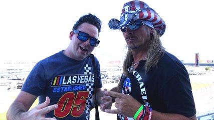 I MET BRET MICHAELS AT A NASCAR RACE!