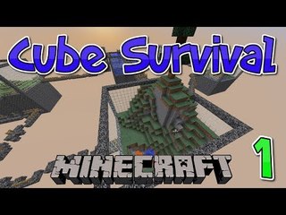 Cube Survival - Surviving The First Cube! (Minecraft) - Episode 1