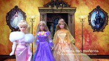 Cenicienta - Historia en español para niñas y niños con muñecas Barbie y juguetes de Disney