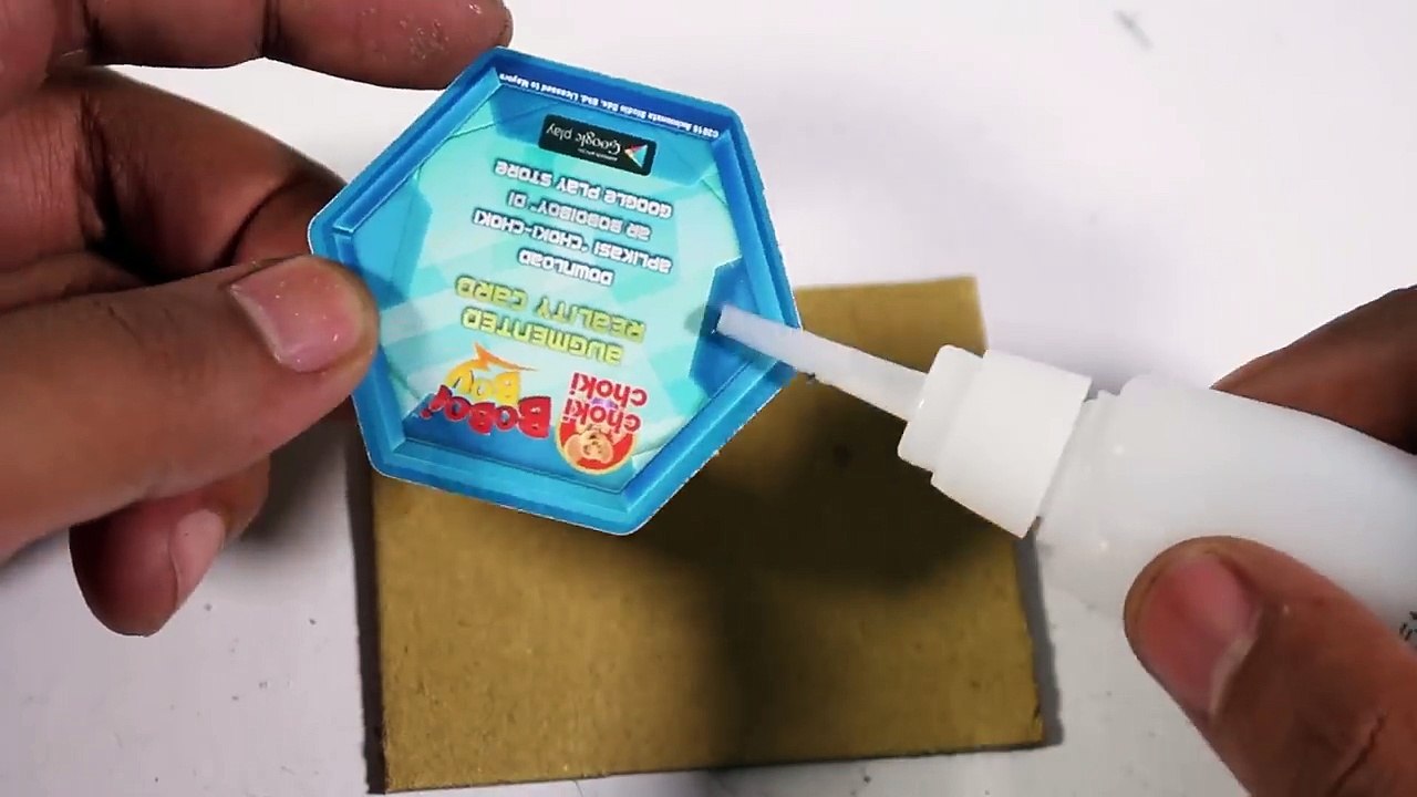 BoBoiBoy - Cara Membuat Gasing Augmeted Reality Card BoBoiBoy