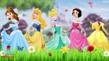 Disney Princess Wrong Heads Finger Family Nursery Rhymes for Kids