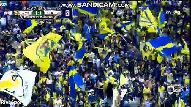 Oribe Peralta Goal ~ Club America vs Guadalajara Chivas 1-1