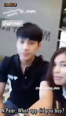 [EngSub] 161017 Singto Prachaya on N'Pear IG Story