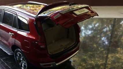Diecast Unboxing-2016 Ford Everest/Endeavour(sunset red) 1/18 JMC