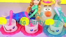 FROZEN Olaf Summer Tea Party Barbie Princess Anna & Elsa Dolls Disney Frozen Toby AllToyCollector