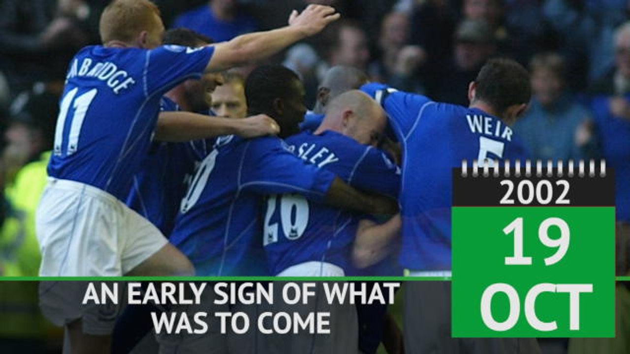 On this Day: Wayne Rooney scores his first league goal