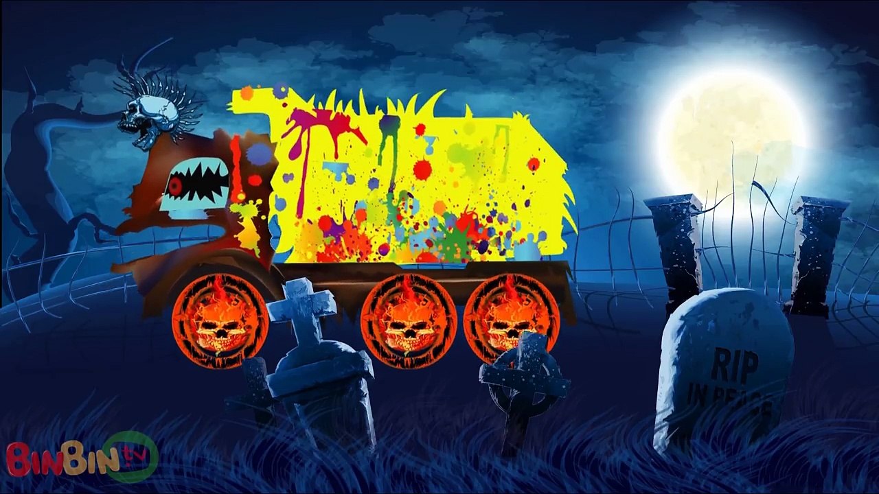 Mail Truck War | Good vs Evil | Scary Street Vehicles for Children | Scary Monster Truck | Episode 3