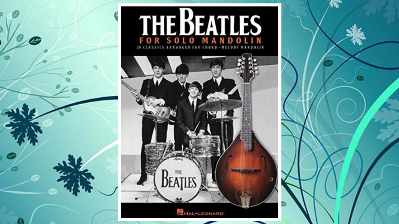 Download PDF The Beatles For Solo Mandolin FREE