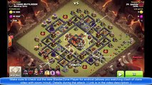 Clash Of Clans - Th9 vs Th10 (Anti 2, Maxed Defenses) - Mass Level 4 Dragons Attack For 2 Stars