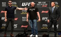 UFC 217: Bisping vs St-Pierre: Las Vegas Press Conference Face Offs