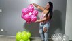 como hacer una flor con globos paso a paso/ flowers balloons flores aereas